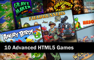 10 Advanced HTML5 Games Screenshot
