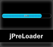 jPreLoader - A Loading Screen to preload images and content