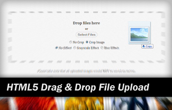 Html5 Drag And Drop Files Html5 Drag And Drop Files