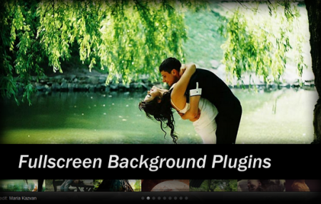 Fullscreen Background jQuery Plugins