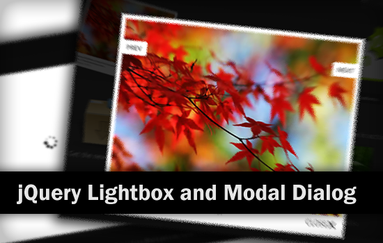 jQuery Lightbox and Modal Dialog plugins screenshot