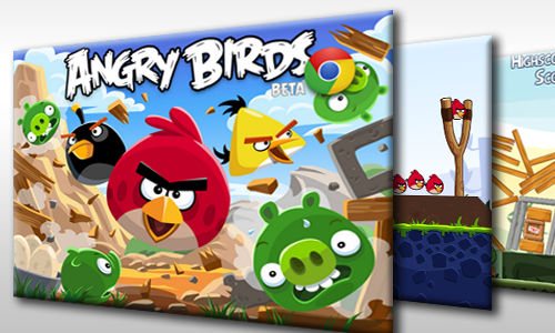 Angry Birds HTML5 game