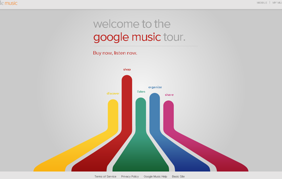 Google Music Tour