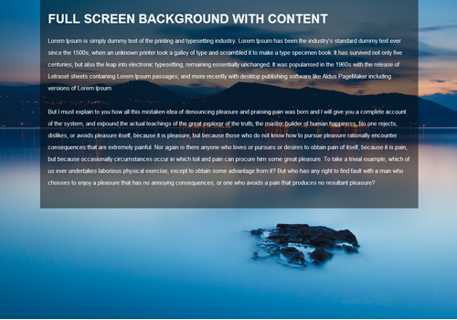 Nice jQuery Full Background Image Slider Nice jQuery Full Background Image Slider