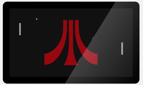 Atari & Animated Pong Logo